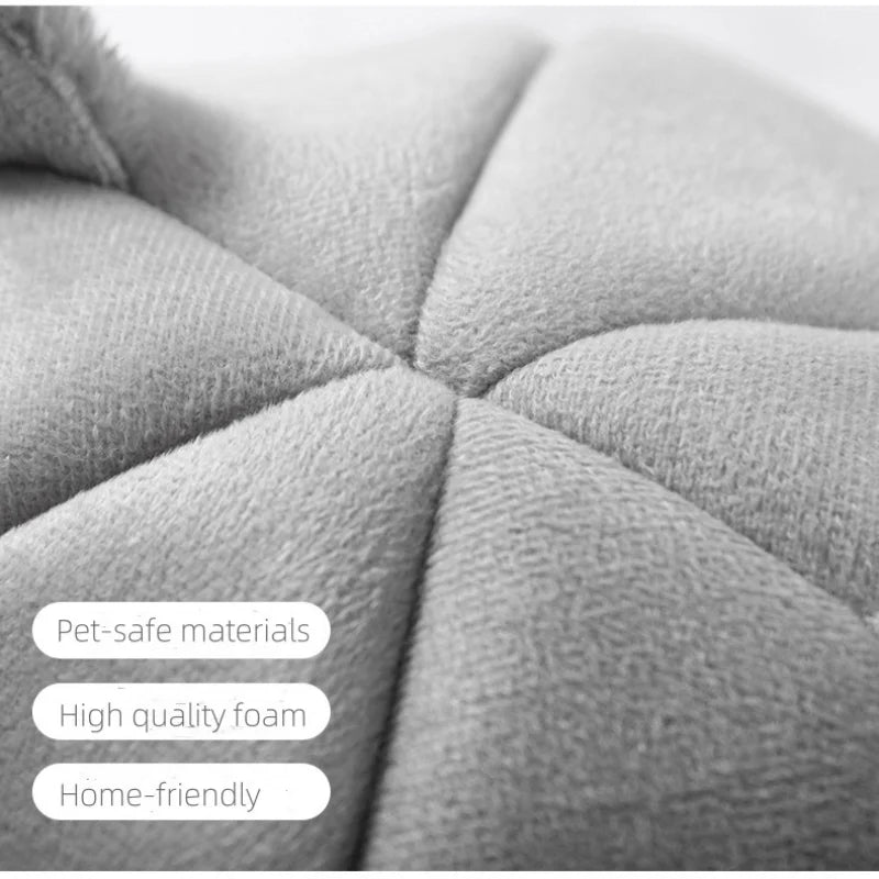 Pet bed with cat ears cat bed for small medium large cats Keep warm in winter Comfortable and soft Machine washable