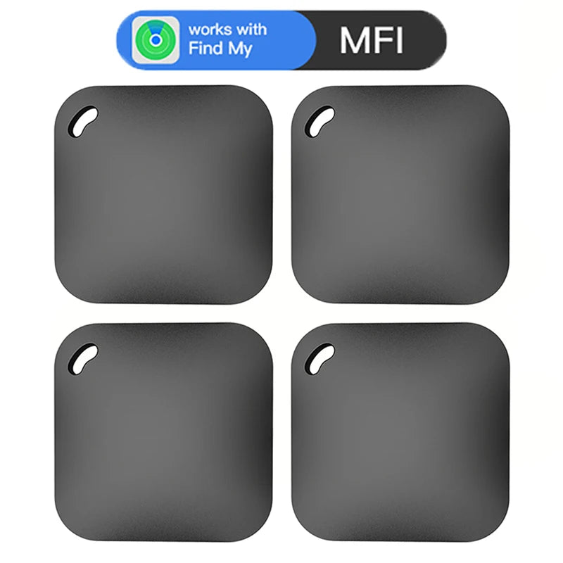4PCS Smart Bluetooth GPS Tracker Work with Apple Find My APP ITag Anti Lost Reminder Device MFI Locator Car Key Pet Kids Finder