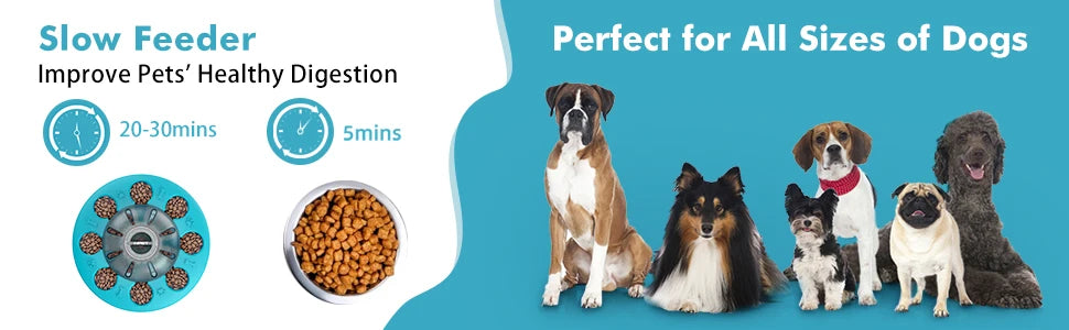 NPET Dog Puzzle Toy, Interactive Dog Toys for Small & Medium Dogs, Dog Enrichment Toys for Pet IQ Training & Mental Enrichment