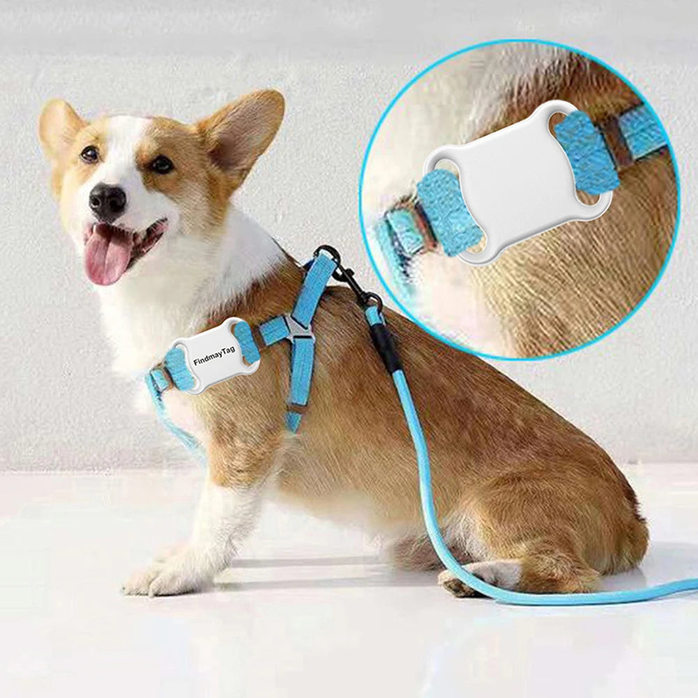 Wireless Pet Dog Cat GPS Smart Tracker Locator Antilost Alarm Mini  Bluetooth-Compatible Key Finder Auto Tracker