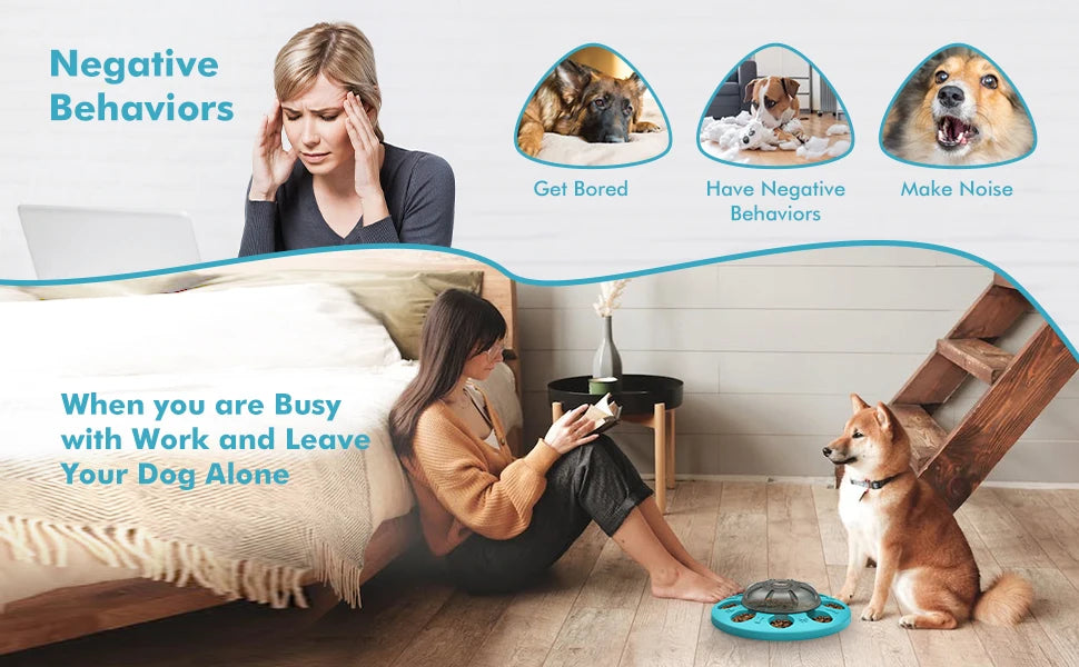 NPET Dog Puzzle Toy, Interactive Dog Toys for Small & Medium Dogs, Dog Enrichment Toys for Pet IQ Training & Mental Enrichment